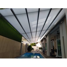 Motorized Tension Loop Blind - Indigo 2