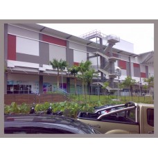 Shop Front Walk Way Canopy - Wangsa Walk