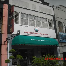 Quarter Round Shape Canopy - Aquascape Paaradise