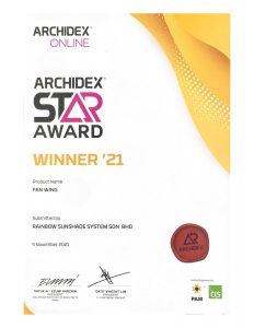 ARCHIDEX STAR AWARD 2021